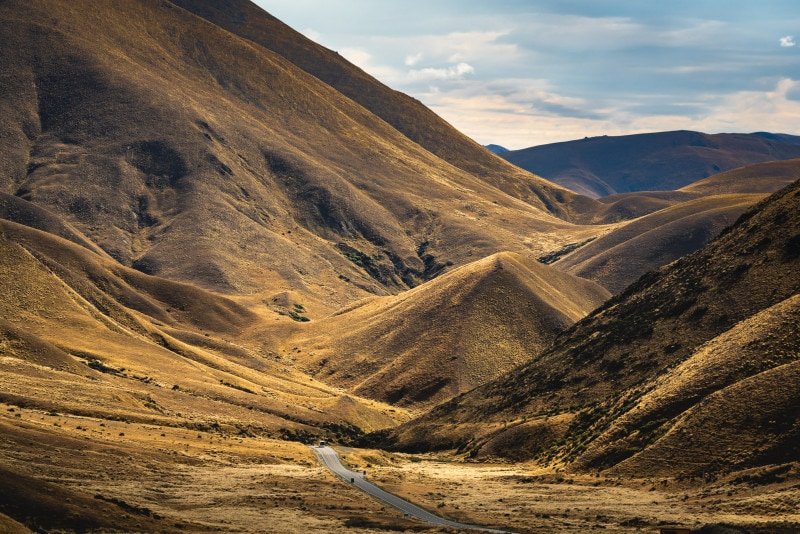Lindis Pass, New Zealand