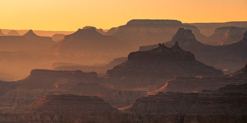 Lipan Point Grand Canyon at sunset