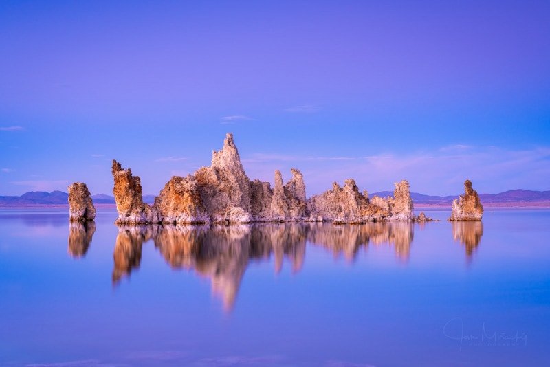 Mono Lake at dusk