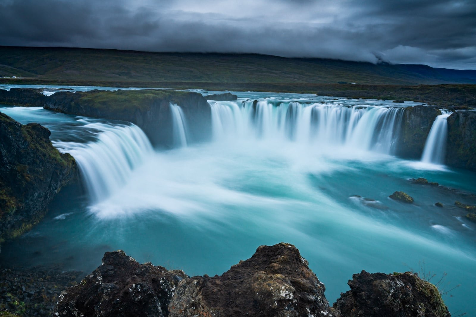 After - Godafoss water, Iceland