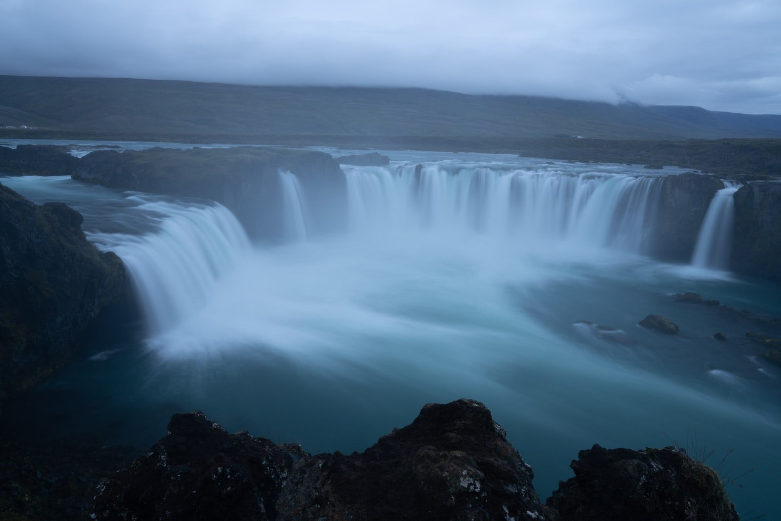 Before - Godafoss water, Iceland